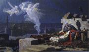 Jean Lecomte Du Nouy The Dream of Khosru. oil